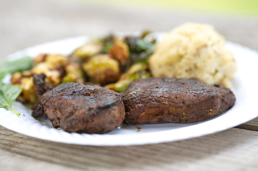 Elk Boneless 4 Ounce Leg Medallions (Boneless Steaks)