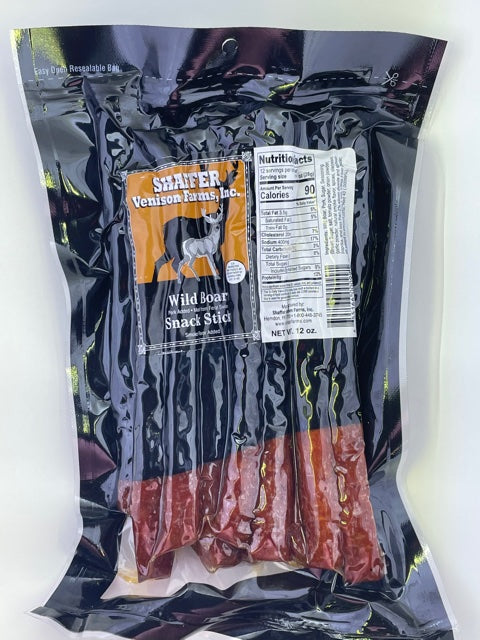 Wild Boar Snack Stick 12 oz Pack (12/pack)