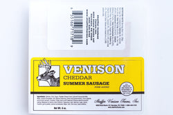 Venison Cheddar Summer Sausage