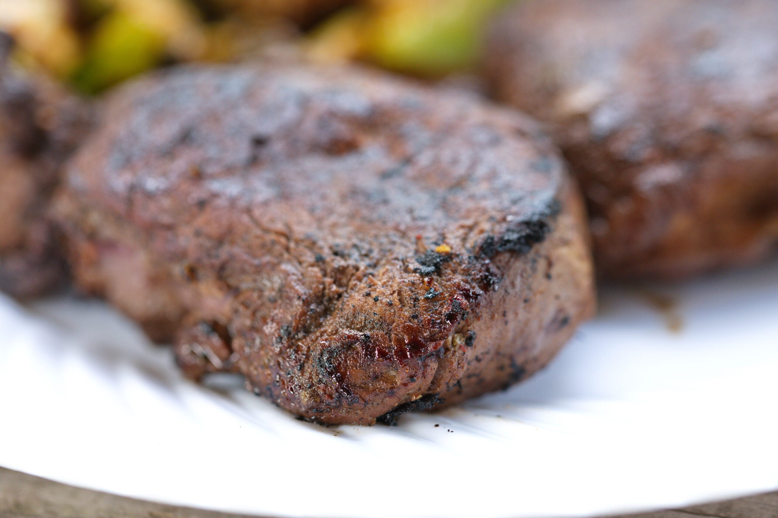 Package -Water Buffalo 4 Ounce Leg Medallions (Boneless Steaks), Ground Meat, Fresh Sausage, Stew Meat